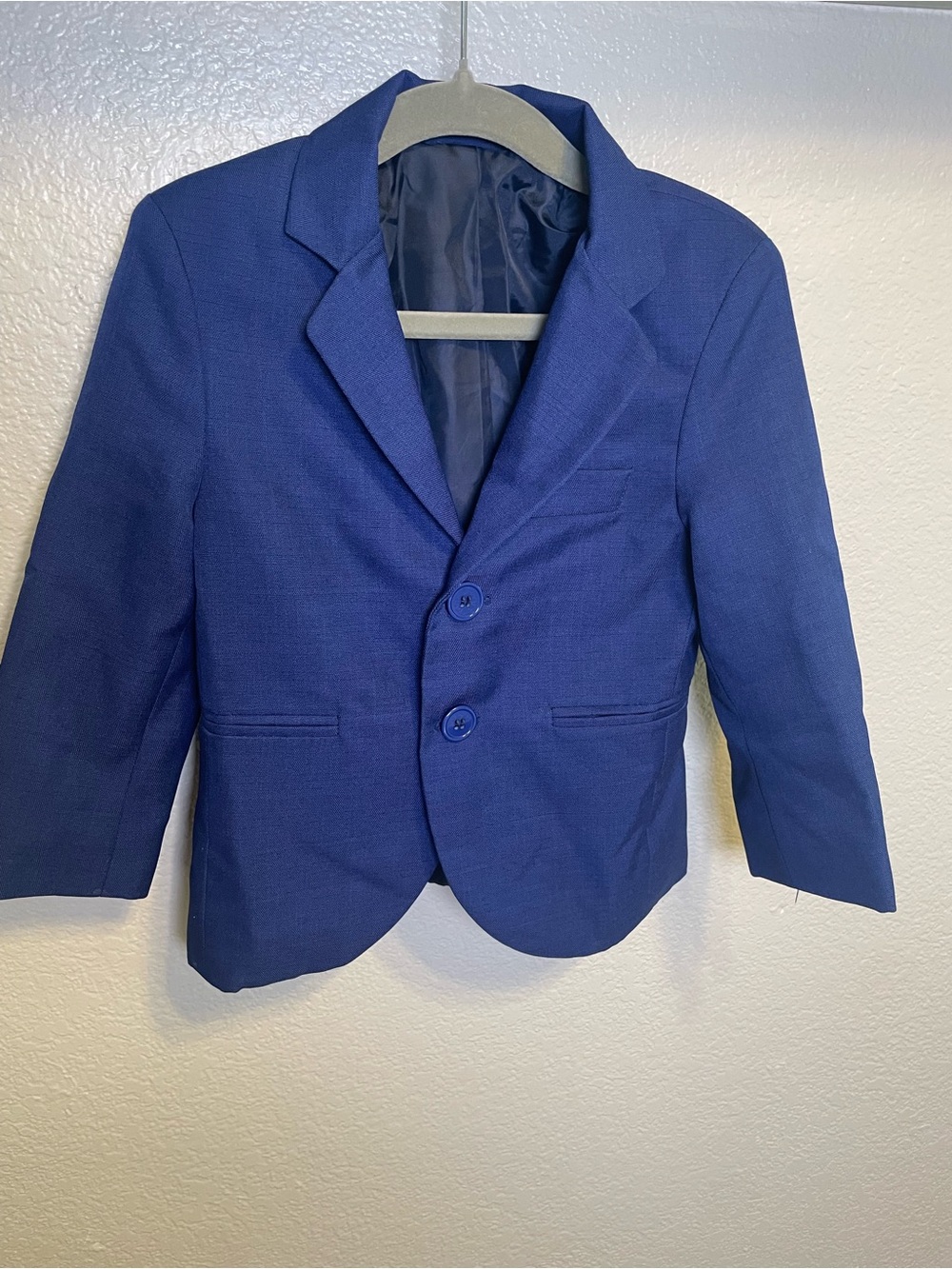 Classic toddler suit Blazer Jacket in Royal Blue wedding guest formal party